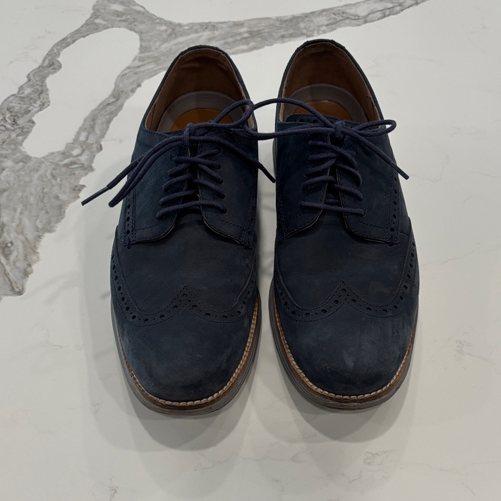 Cole Haan Men's Navy Oxford‎ Shoes size 7.5